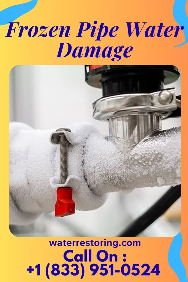 Frozen Pipe Water Damage in Ephrata, PA